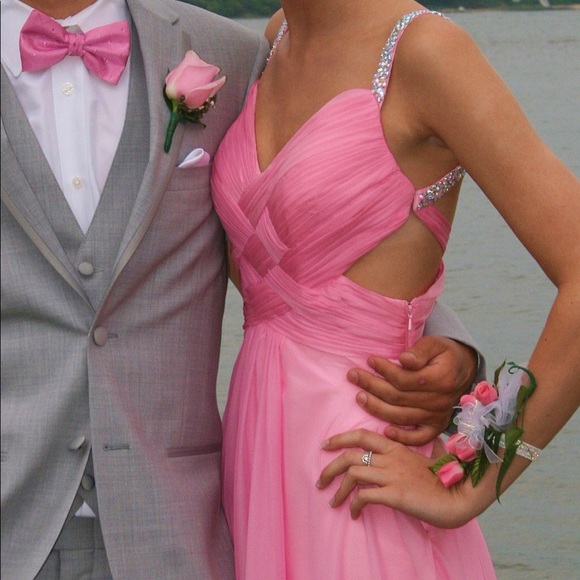 Sweet Pink Ball Gown Dress - Picture 3 of 8